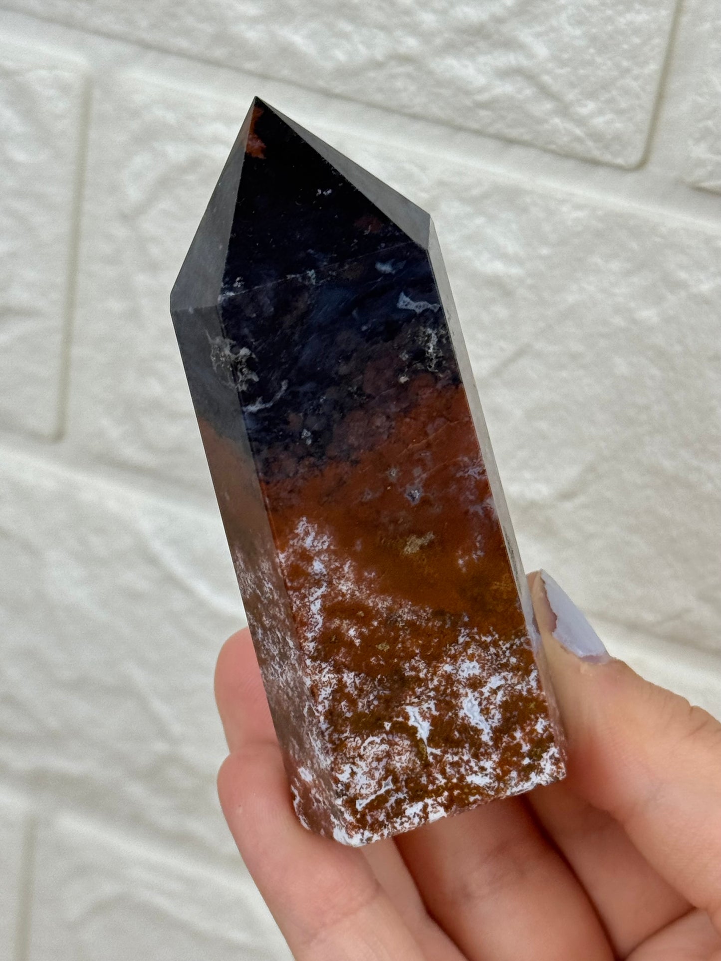 You pick! “Berry” sea jasper towers from Madagascar