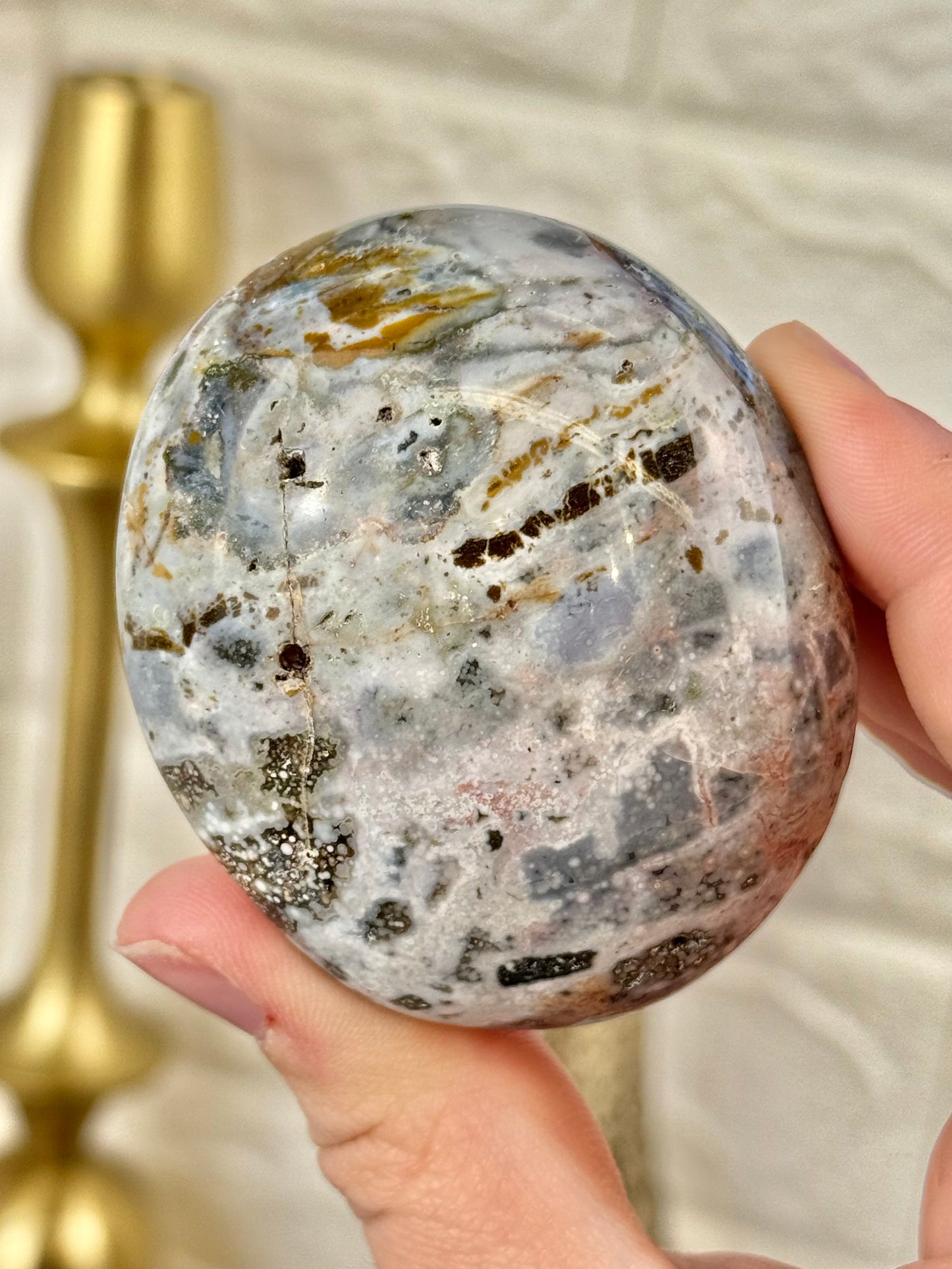 You pick! Cosmic jasper palm stones from Madagascar
