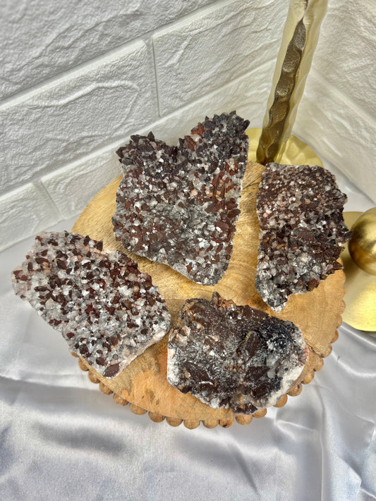 You pick! dogtooth calcite w/ Limonite, Pyrite Symboisis from Hubei Province, China