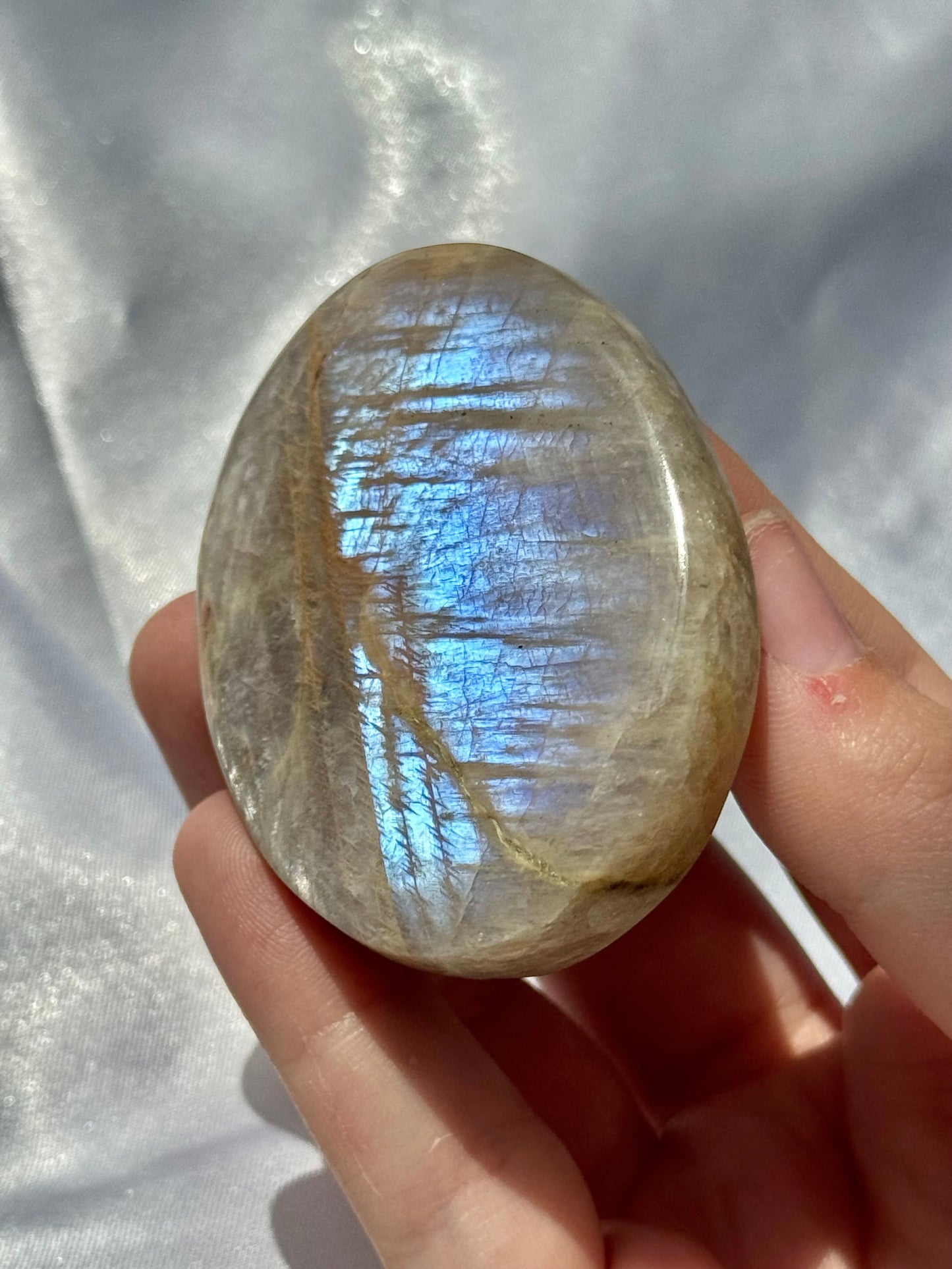 You pick! Belomorite palmstones (sunstone x moonstone)