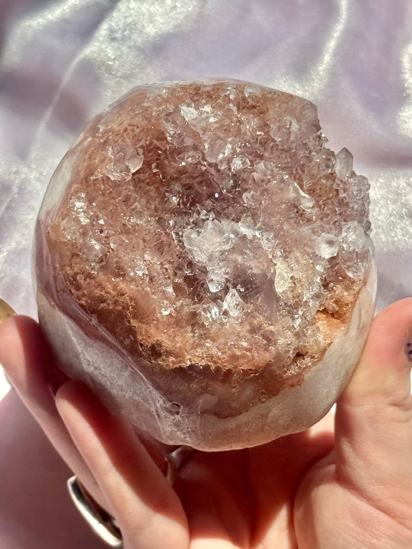 You pick! Pink amethyst Freeform’s from Brazil