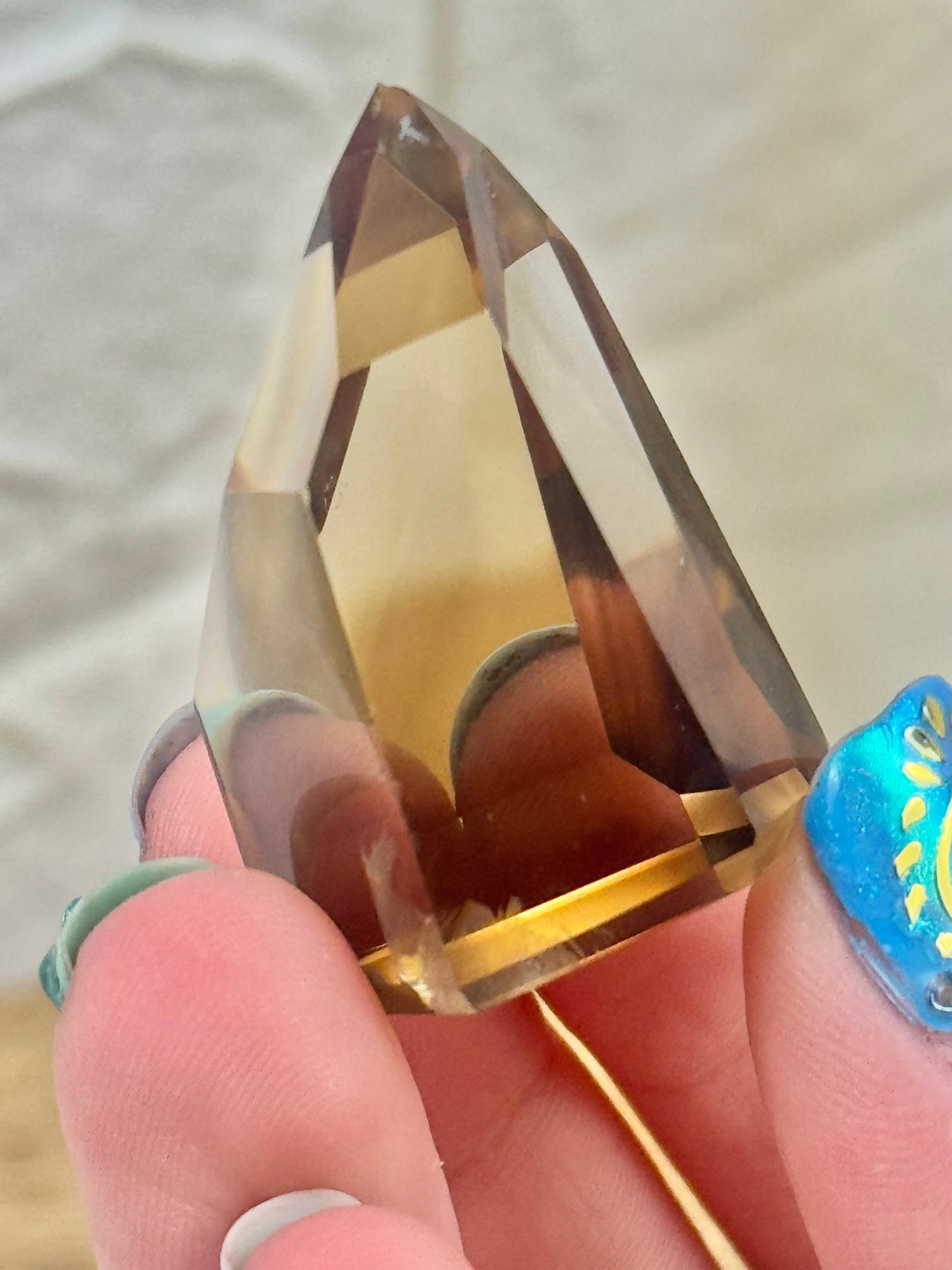 You pick! High quality natural Brazilian smoky quartz towers