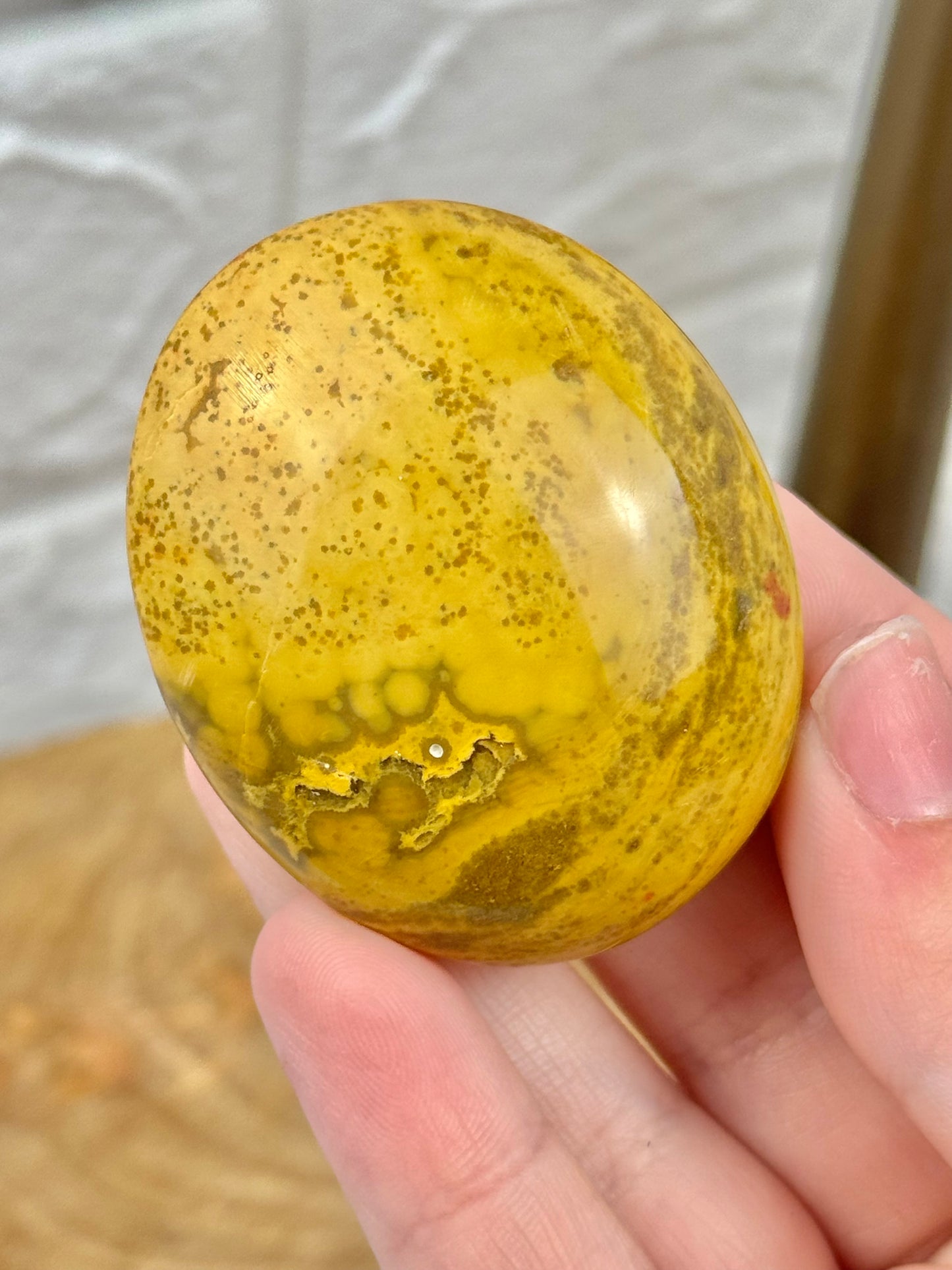 You pick! Sea jasper palm stones from Madagascar