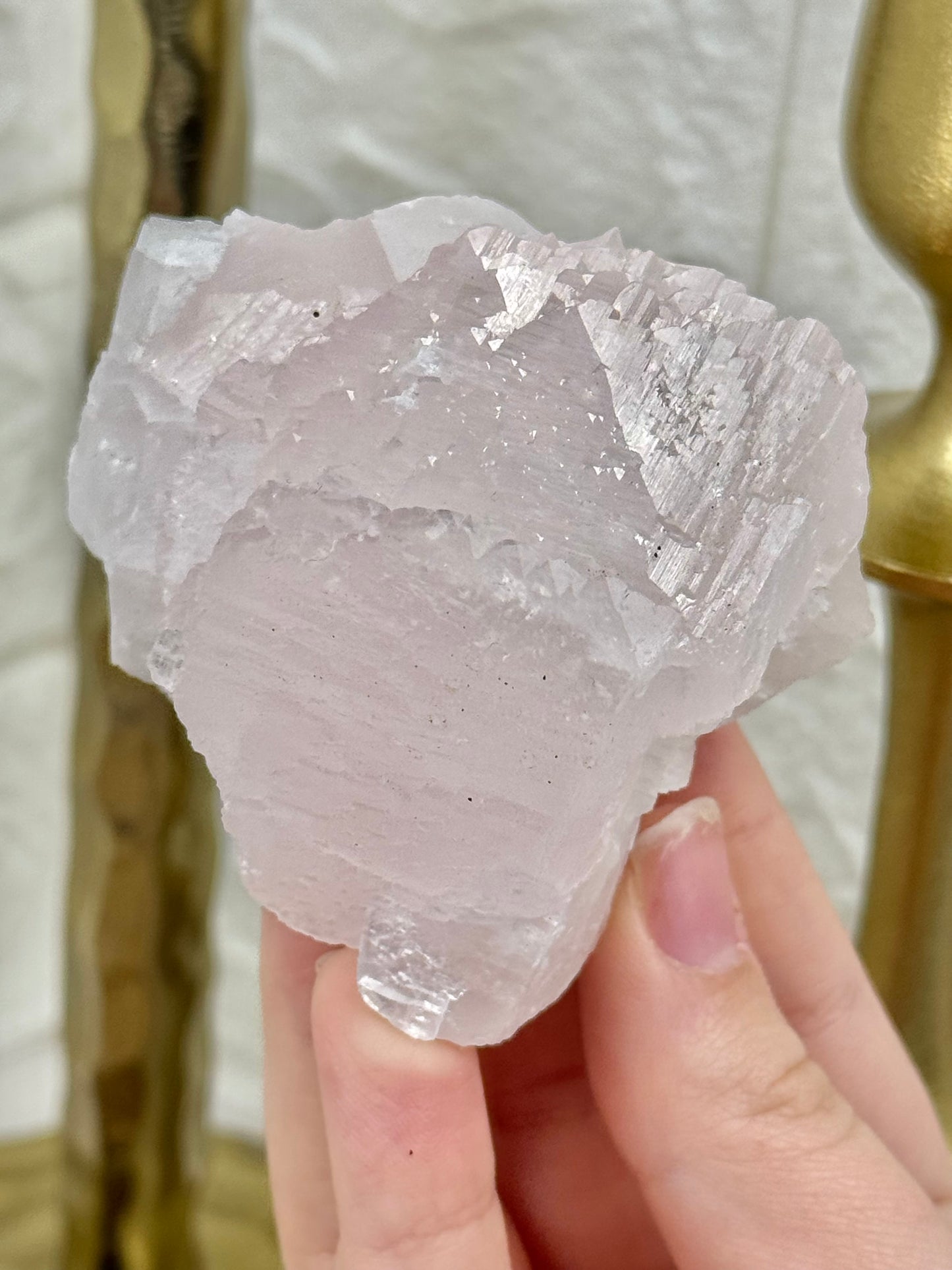 You pick! Incredible UV reactive pink shell calcite from China