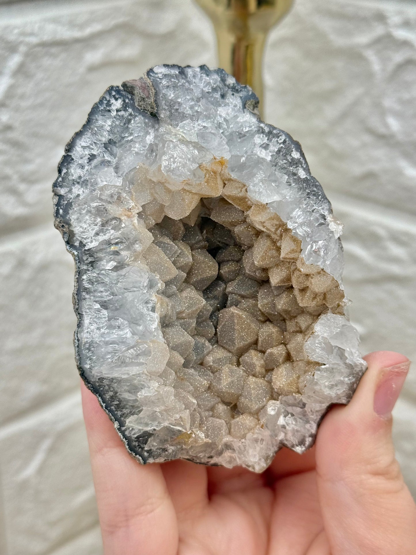 You pick! Peachy sugary amethyst pieces from Brazil