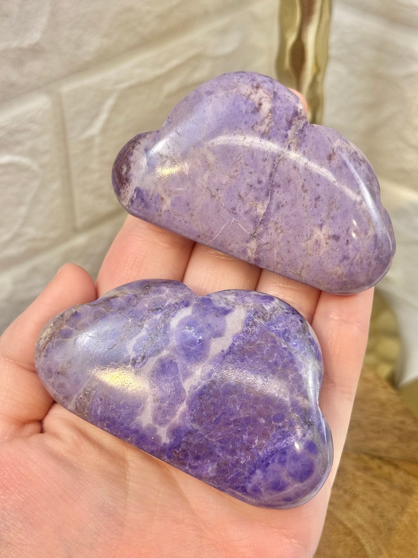 You pick! High grade purple jade clouds from Turkey