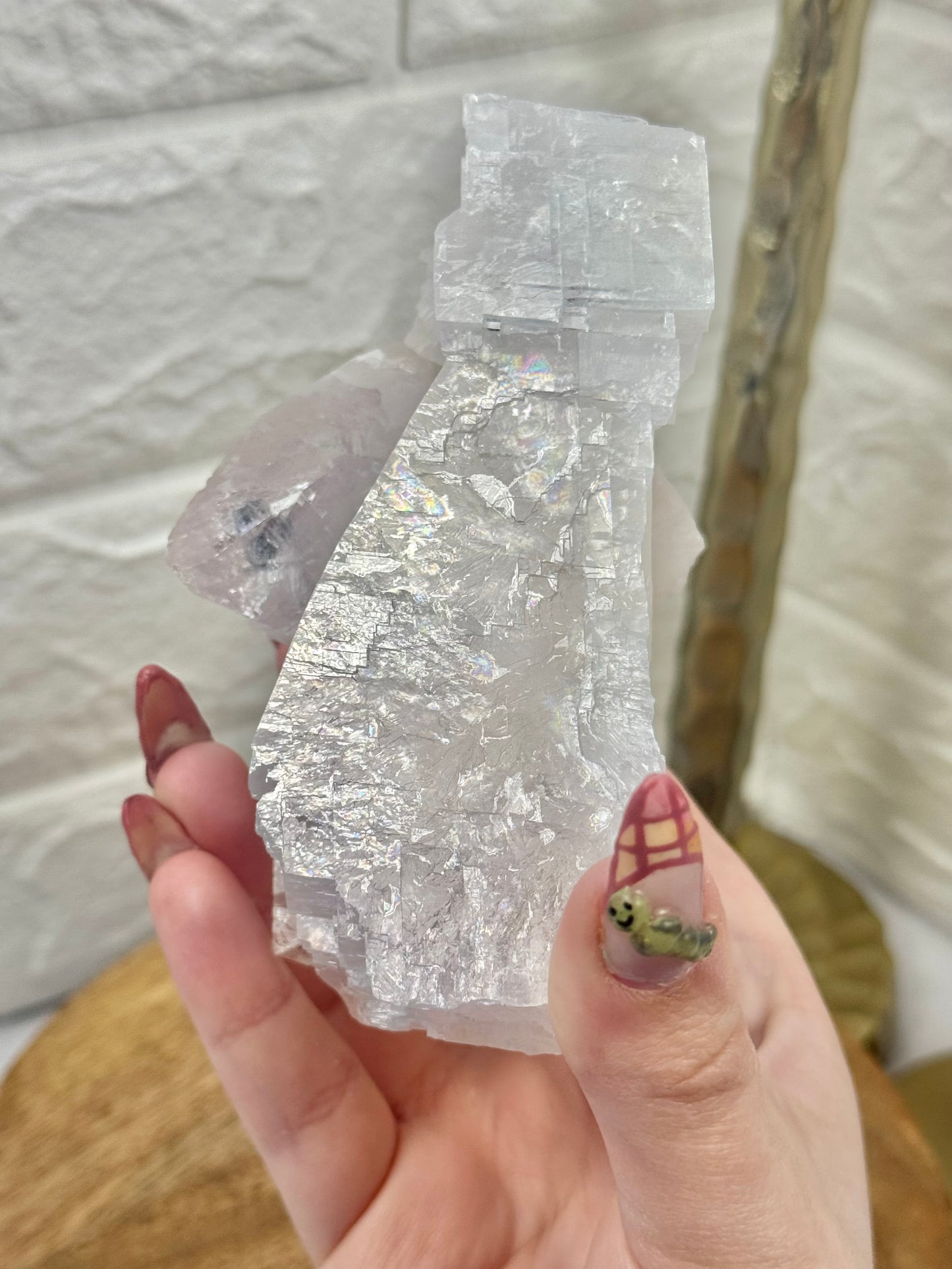 Incredible yellow/lavender balmat calcite from the Empire Zinc Mine, New York