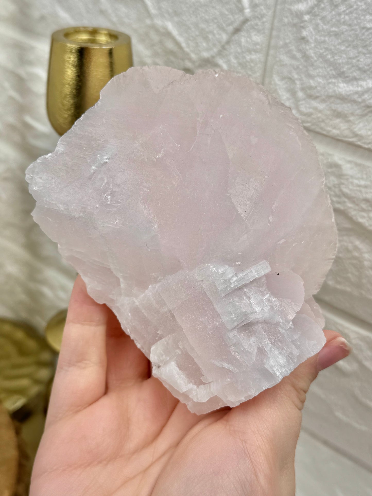 You pick! Beautiful UV reactive pink shell calcite from China