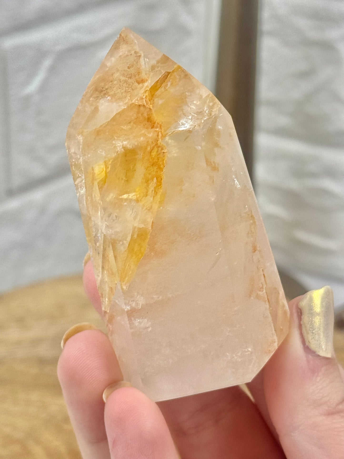 You pick! Golden healer towers (some with pyrite inclusions) from Brazil