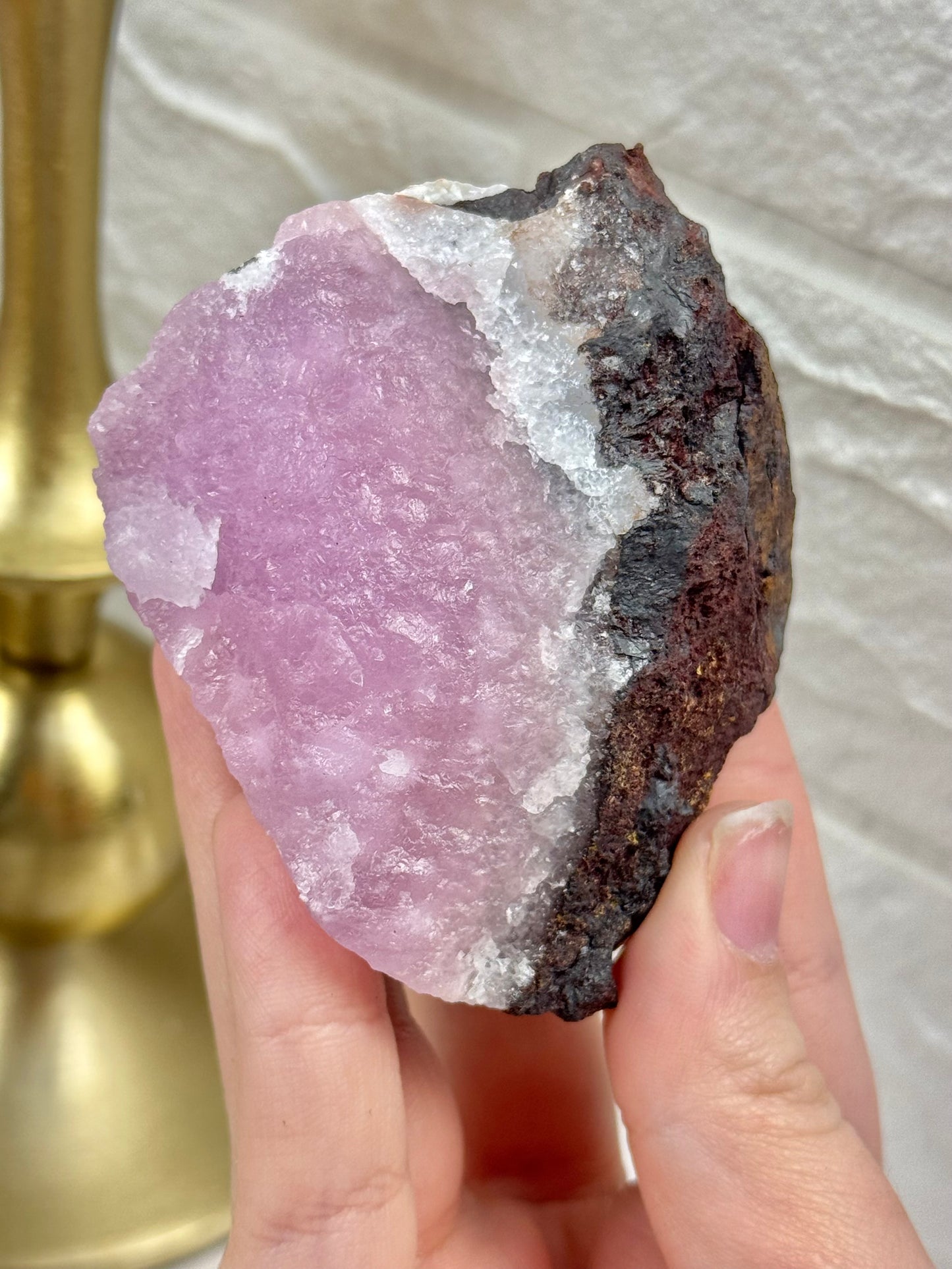 You pick! High quality raw pink aragonite from Pakistan