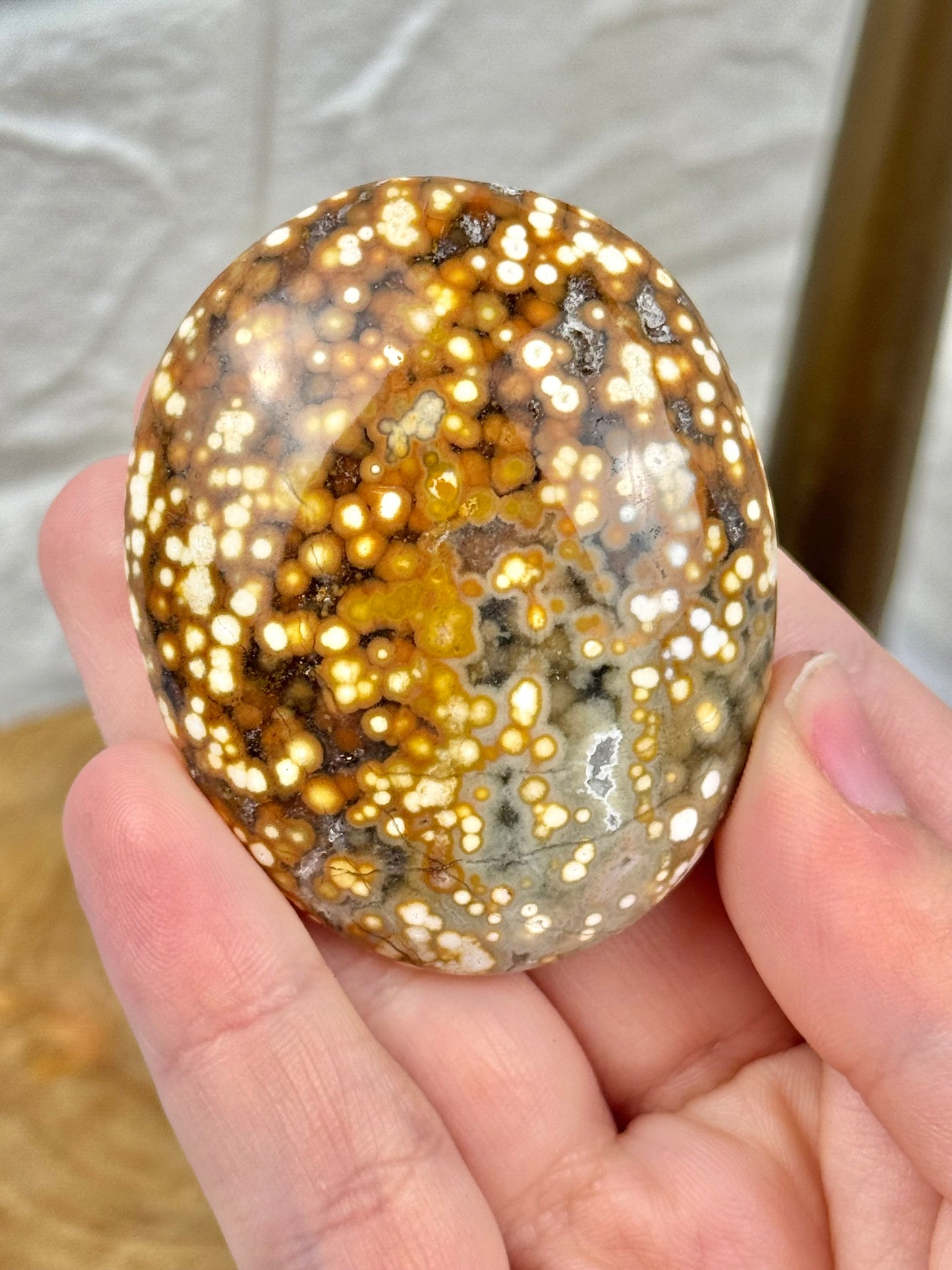 You pick! Sea jasper palm stones from Madagascar