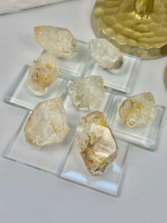 You pick! Herkimer diamonds on stands from New York