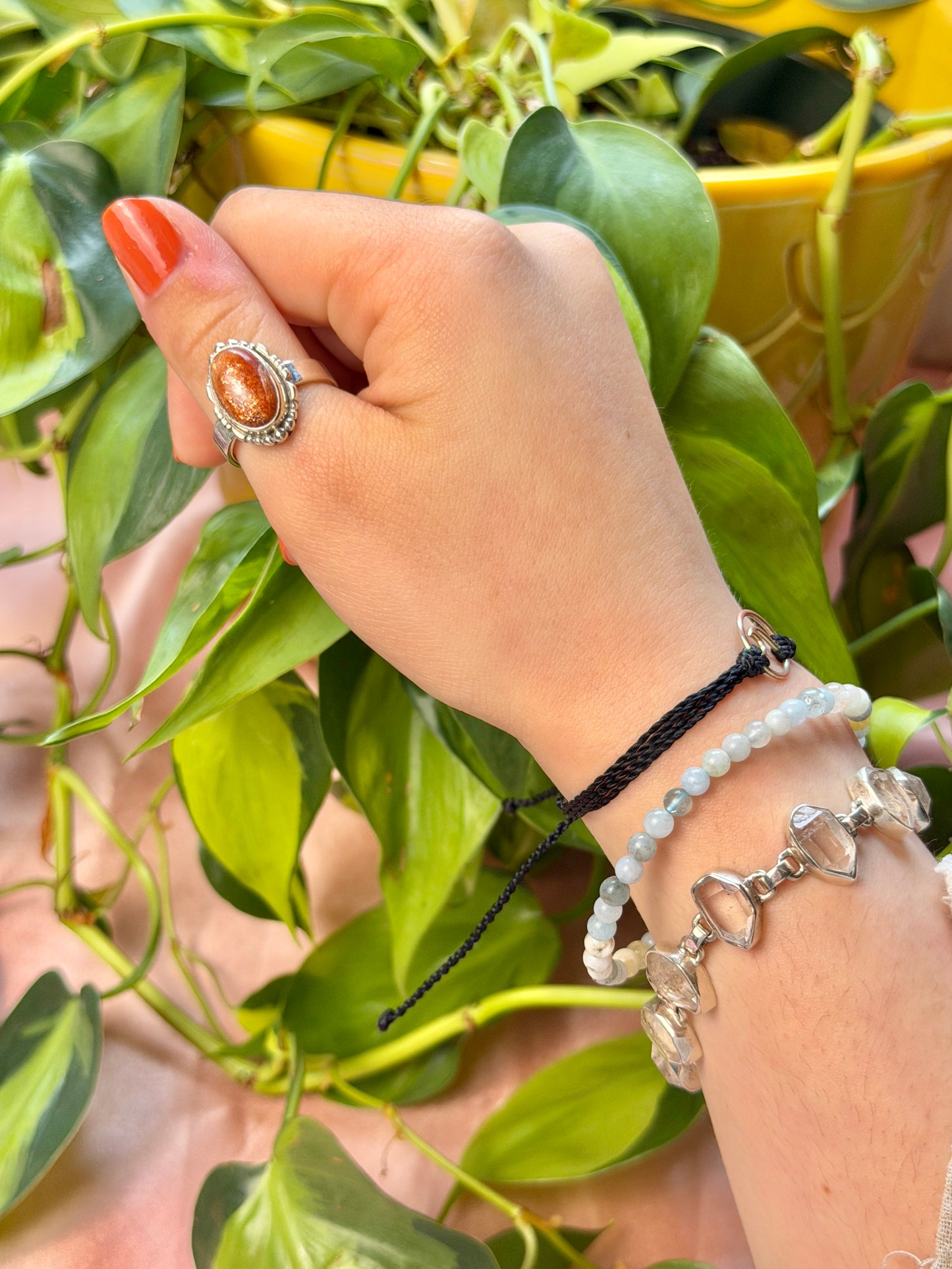 4MM Aquamarine bracelet