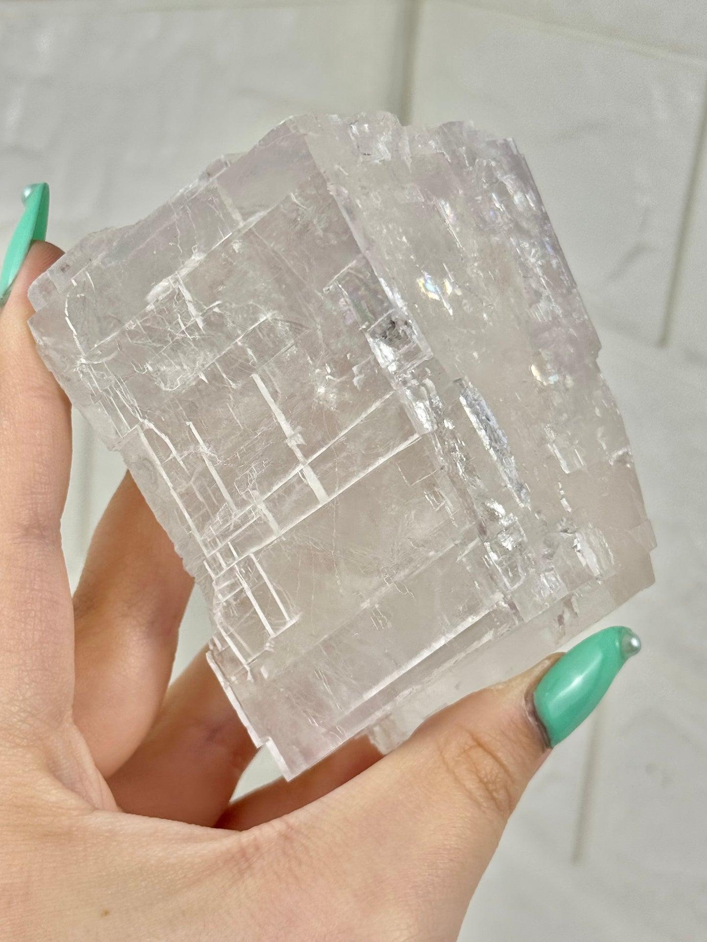 Purple balmat calcite from the Empire State zinc mine, New York