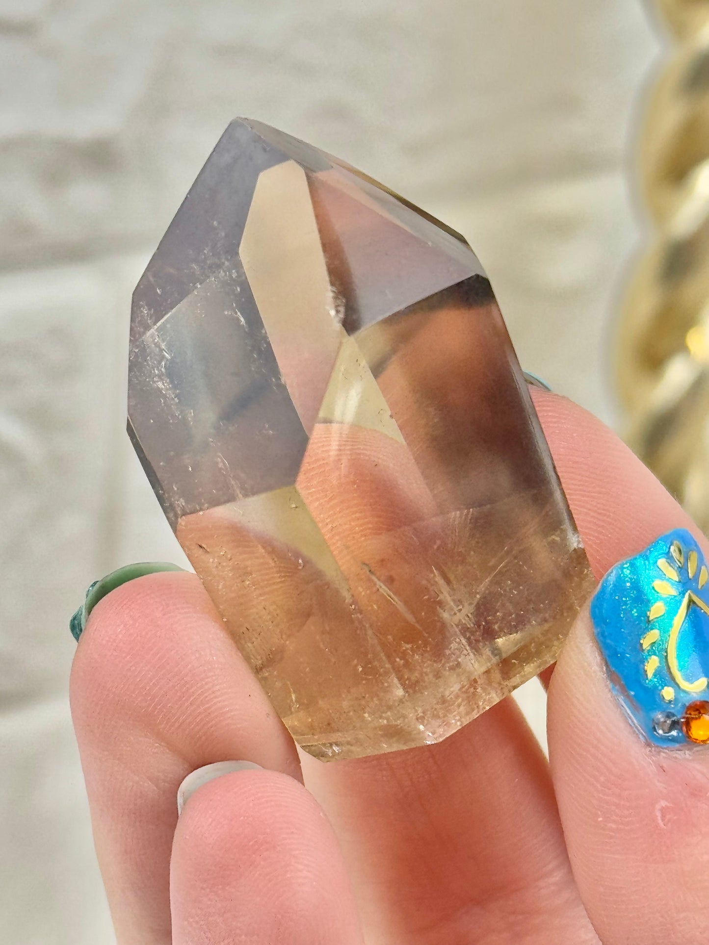 You pick! High quality natural Brazilian smoky quartz towers