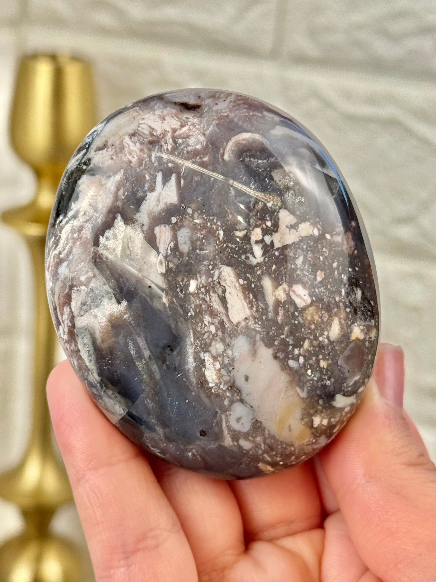 You pick! Cosmic jasper palm stones from Madagascar
