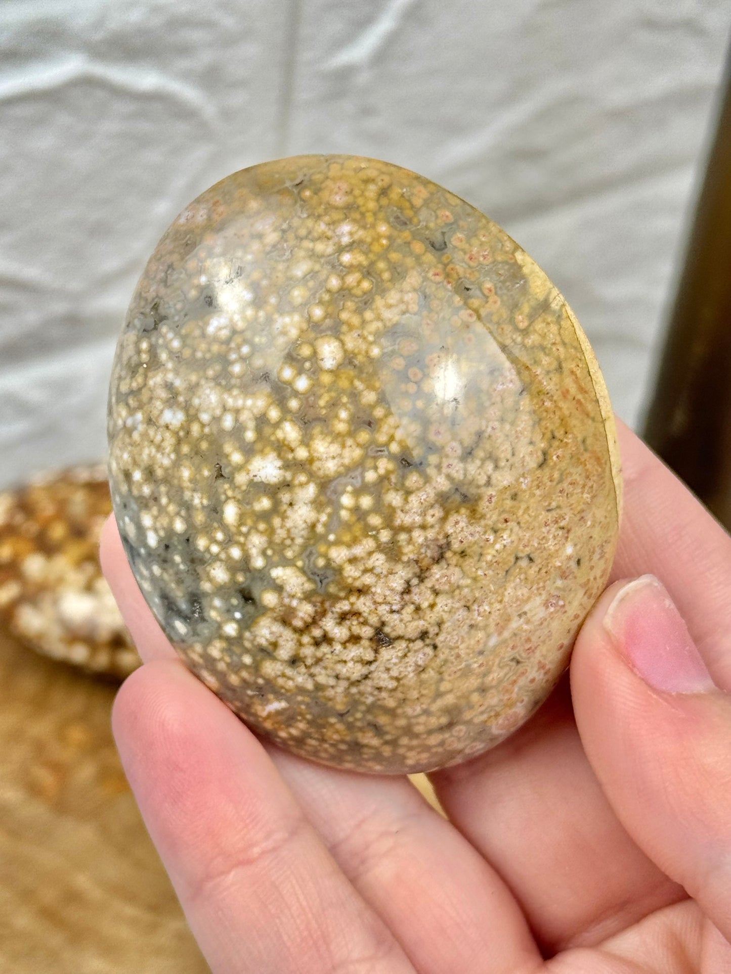 You pick! Sea jasper palm stones from Madagascar