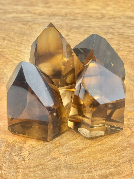 You pick! High quality natural Brazilian smoky quartz towers
