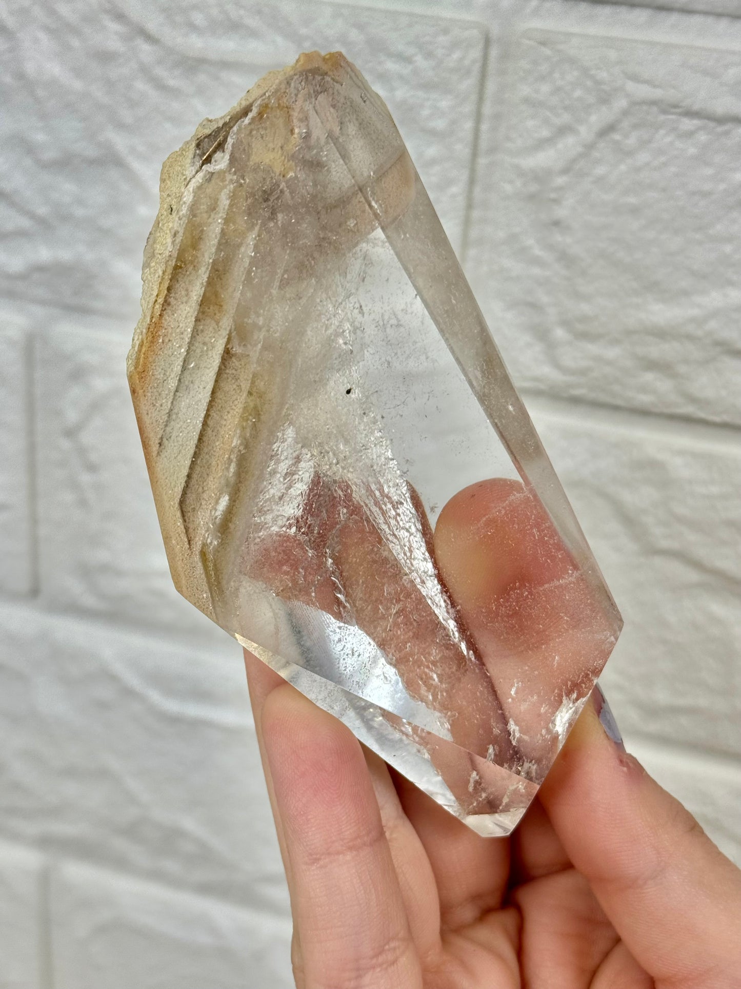 You pick! Inclusions quartz Freeform’s from Brazil