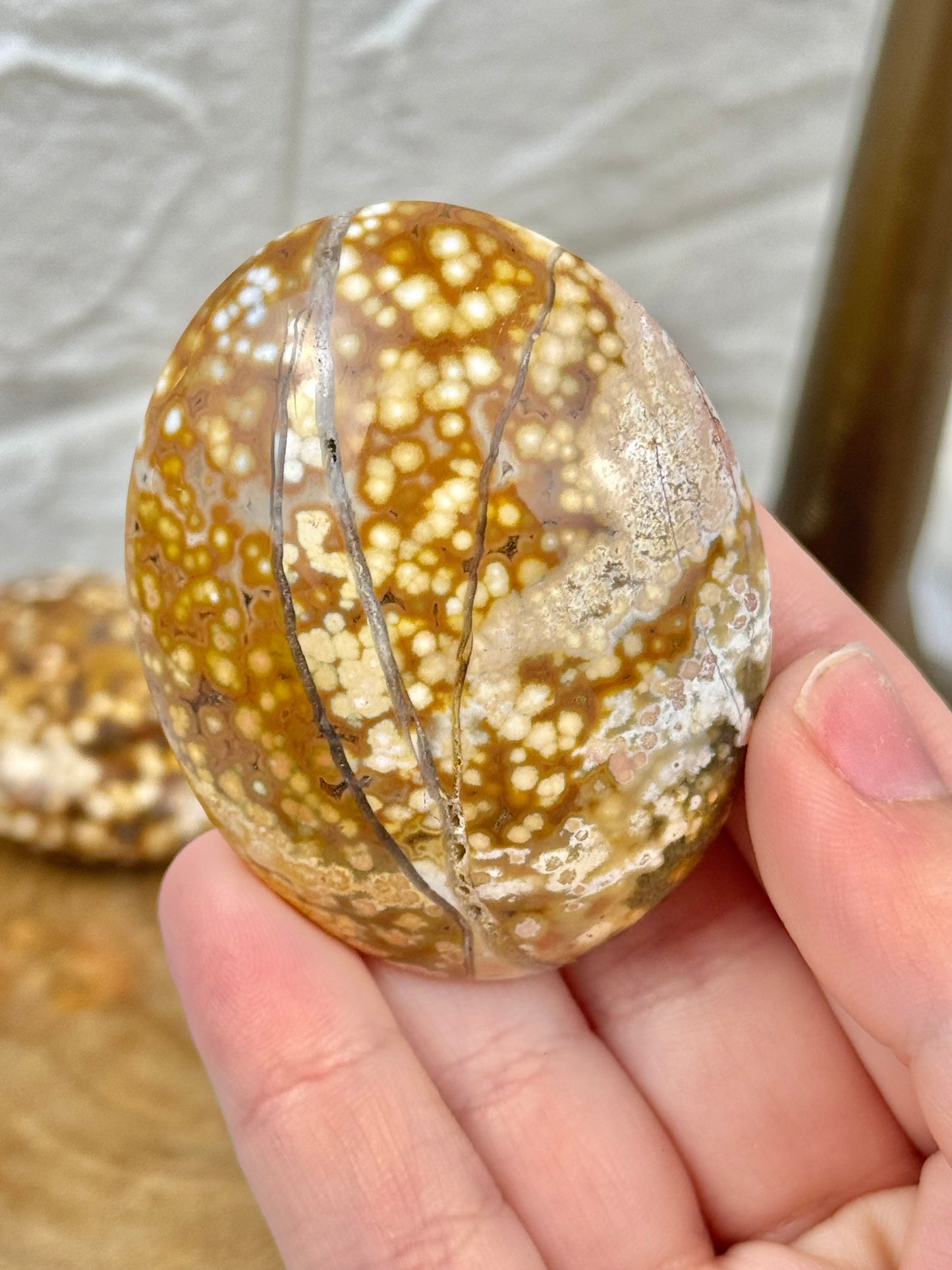 You pick! Sea jasper palm stones from Madagascar