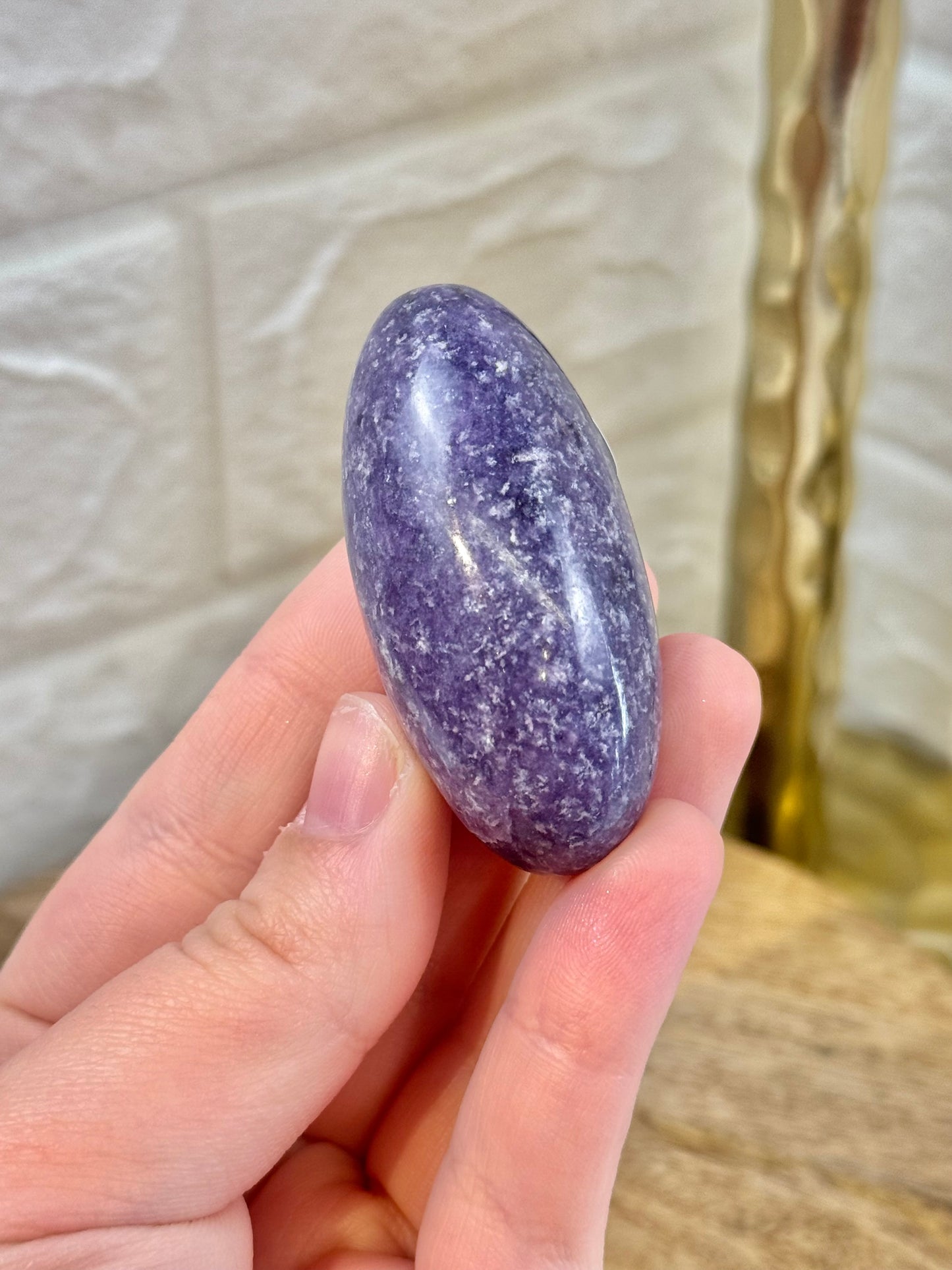 1 beautiful lepidolite shiva