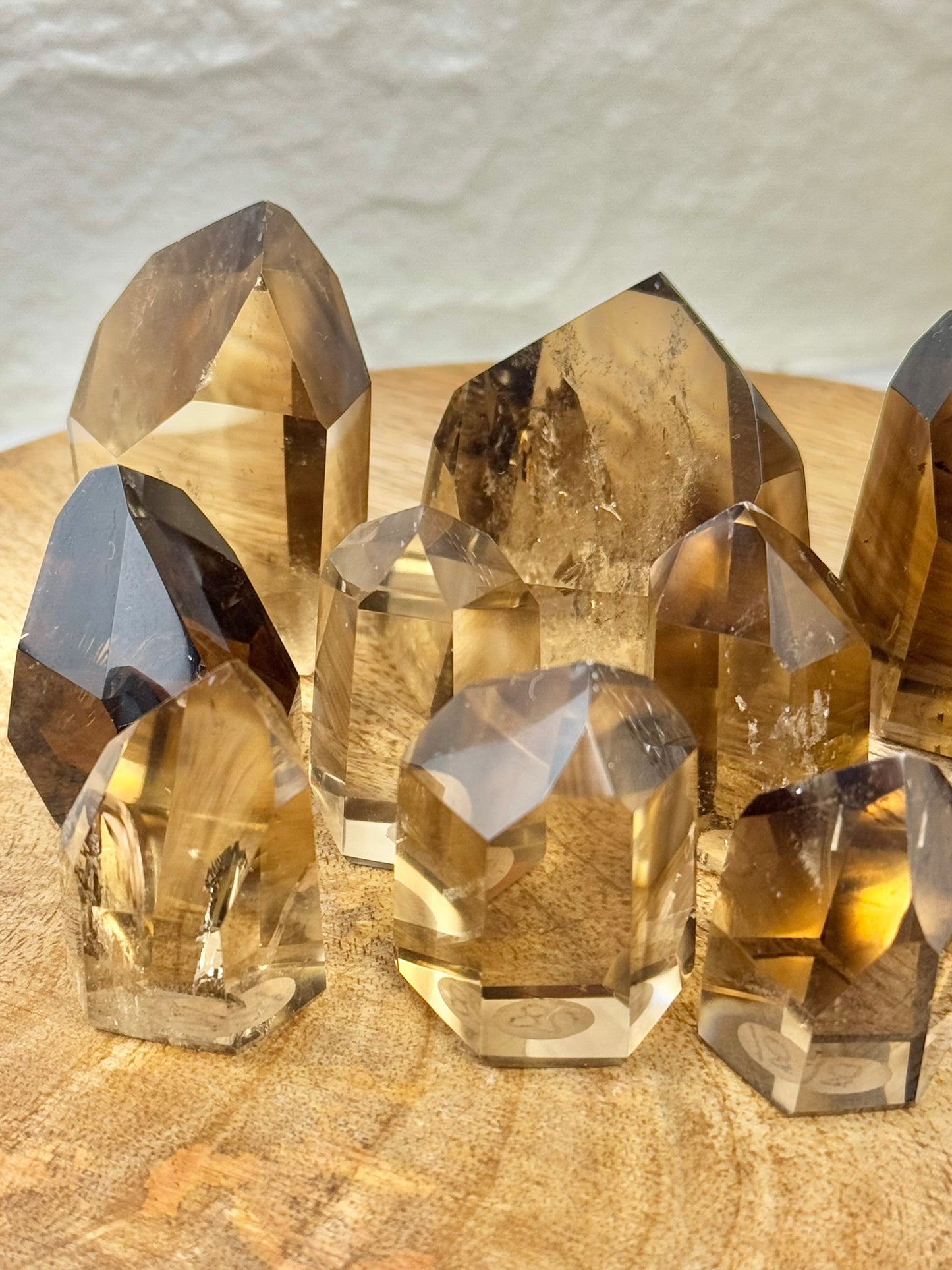 You pick! High quality natural Brazilian smoky quartz towers
