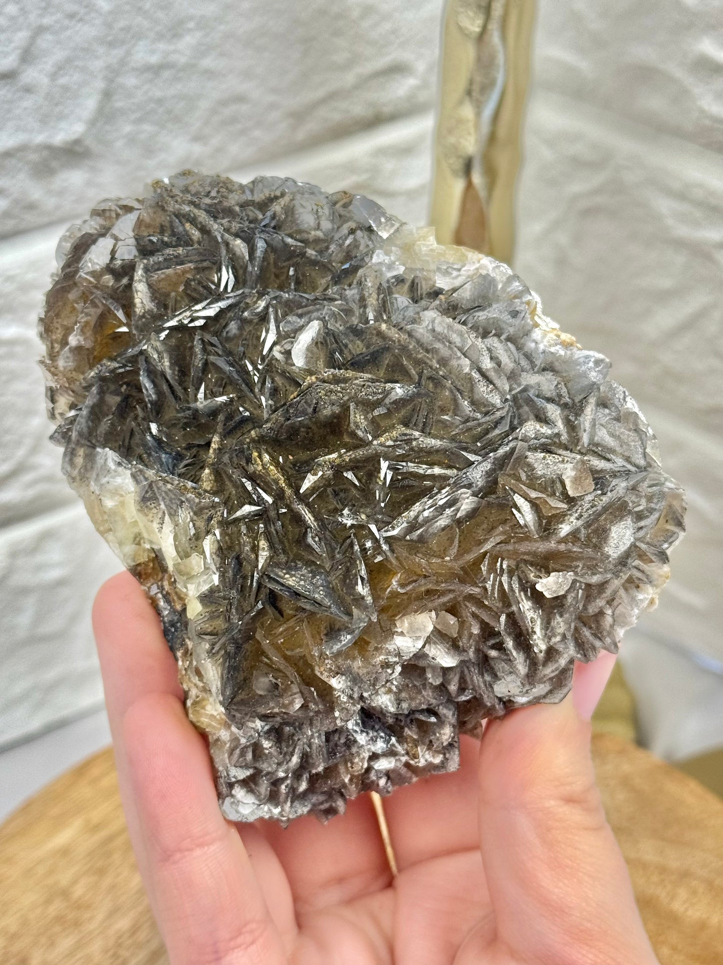 Beautiful dark rose calcite from Hubei Province, China