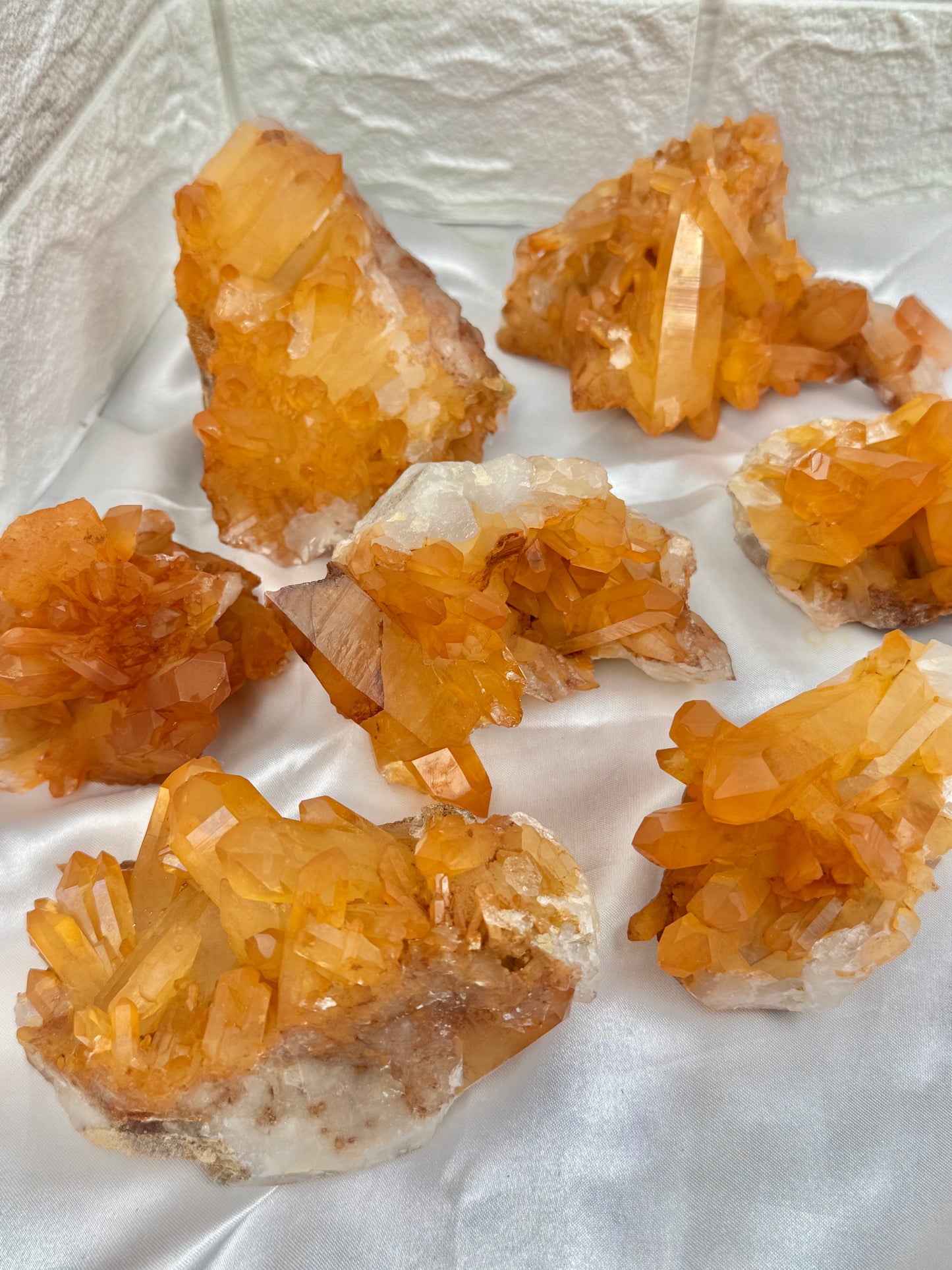 You pick! Tangerine quartz from Brazil