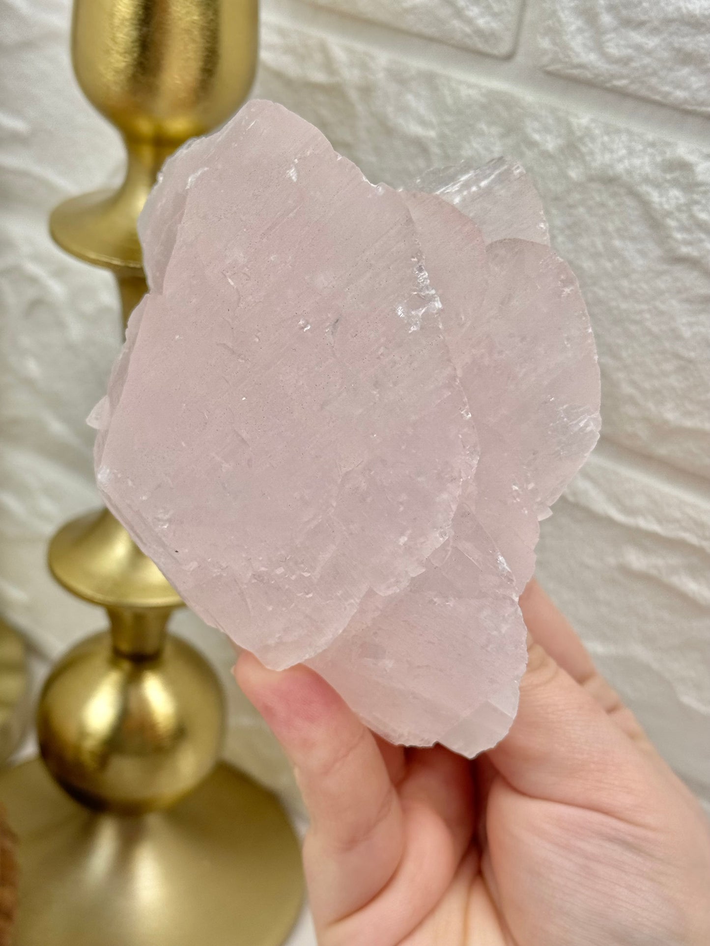 You pick! Beautiful UV reactive pink shell calcite from China
