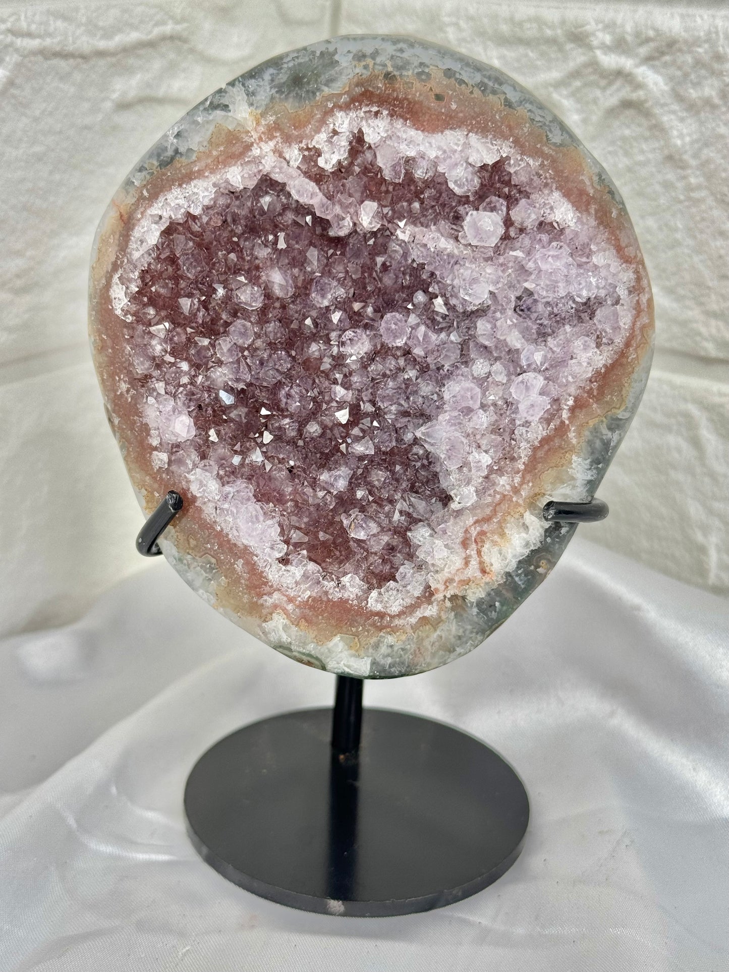 Beautiful amethyst on stand from Brazil