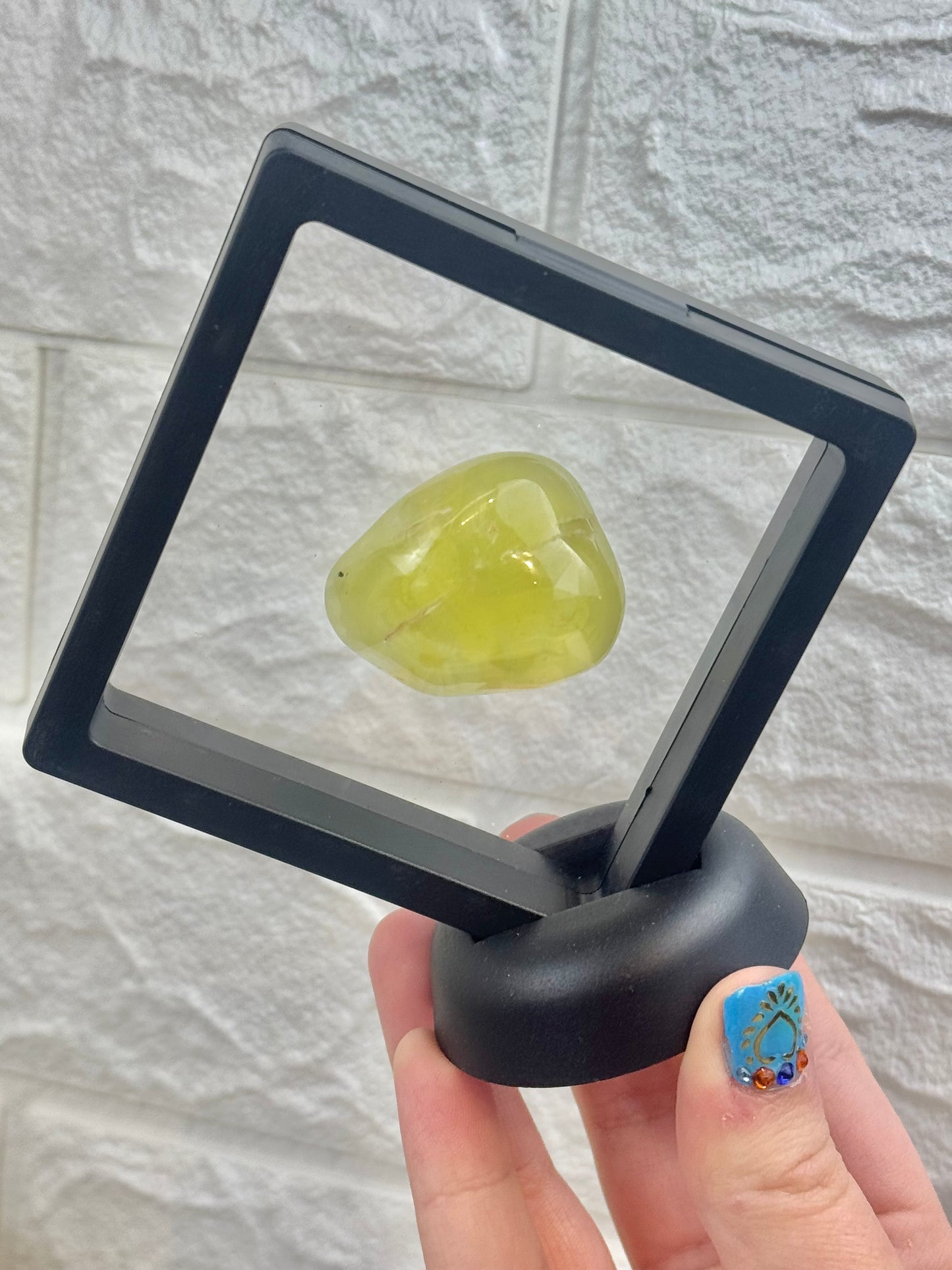 You pick! AAA Gel prehnite from Australia (comes with stand)