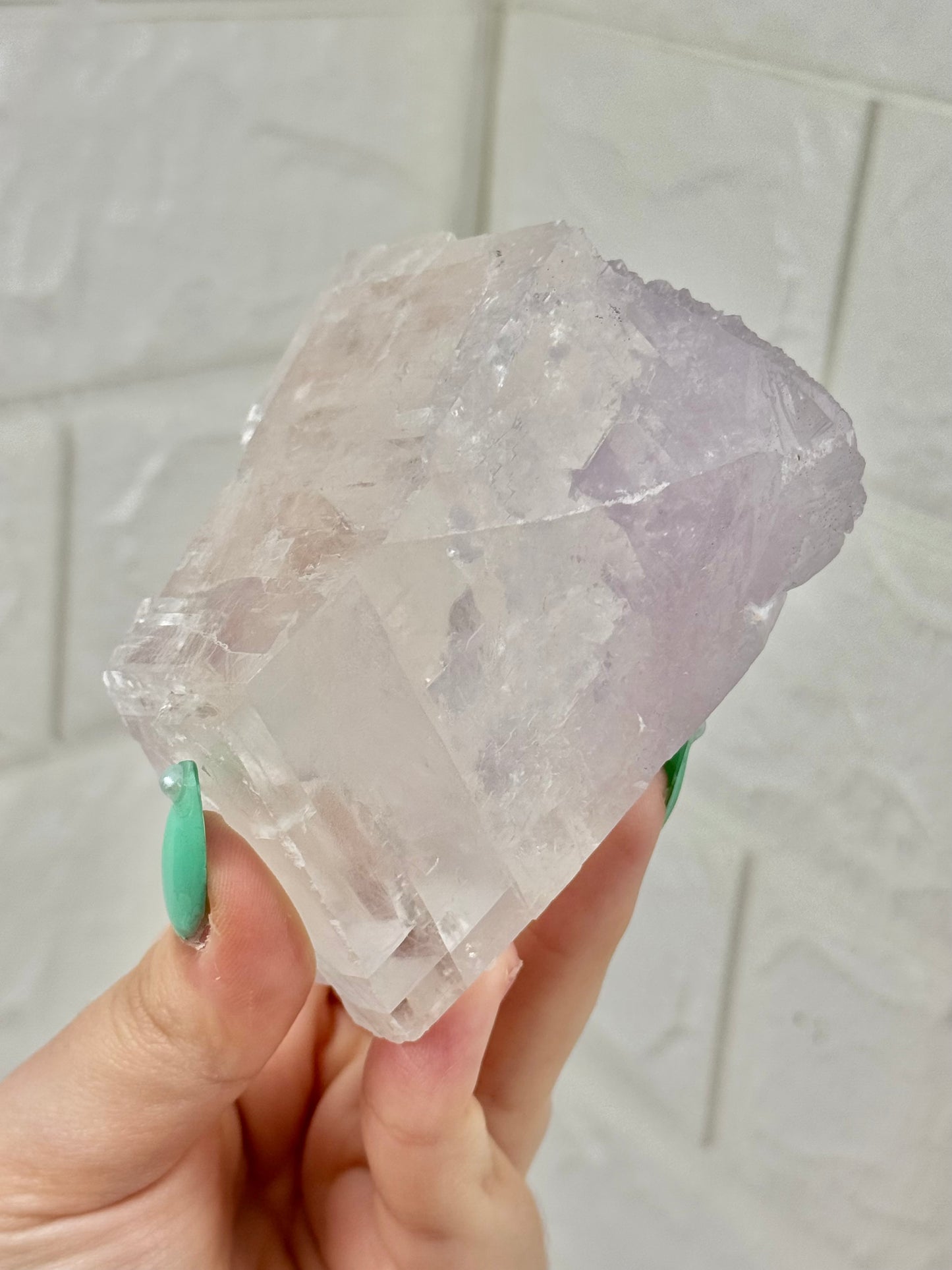 Purple balmat calcite from the Empire State zinc mine, New York