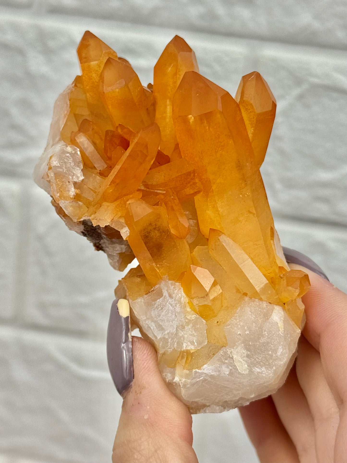You pick! Tangerine quartz from Brazil