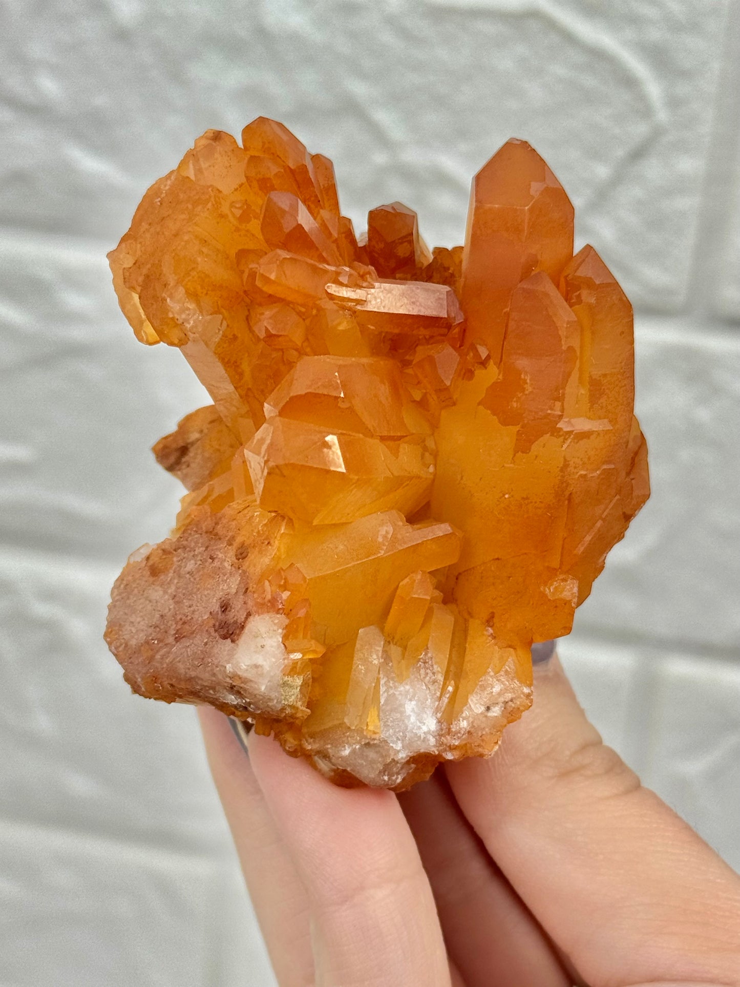 You pick! Tangerine quartz from Brazil