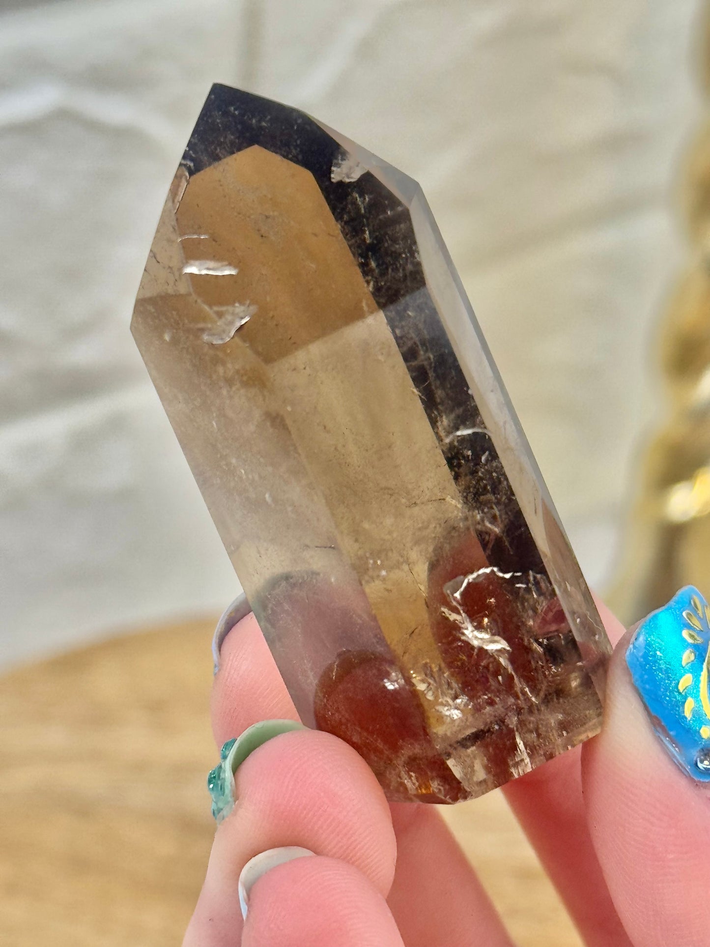 You pick! High quality natural Brazilian smoky quartz towers