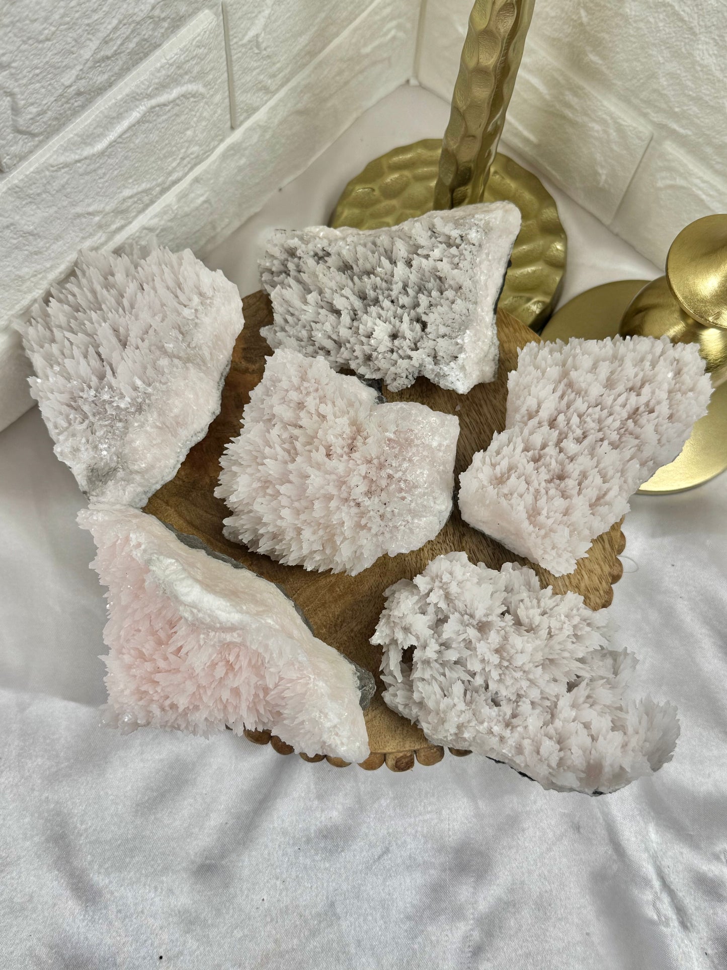 You pick! Spikey mangano calcite specimens from Peru