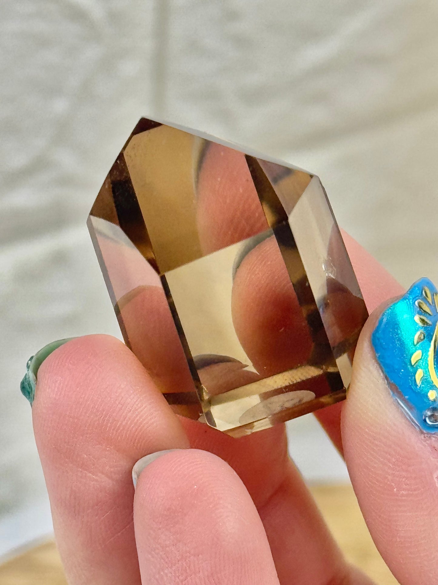 You pick! High quality natural Brazilian smoky quartz towers