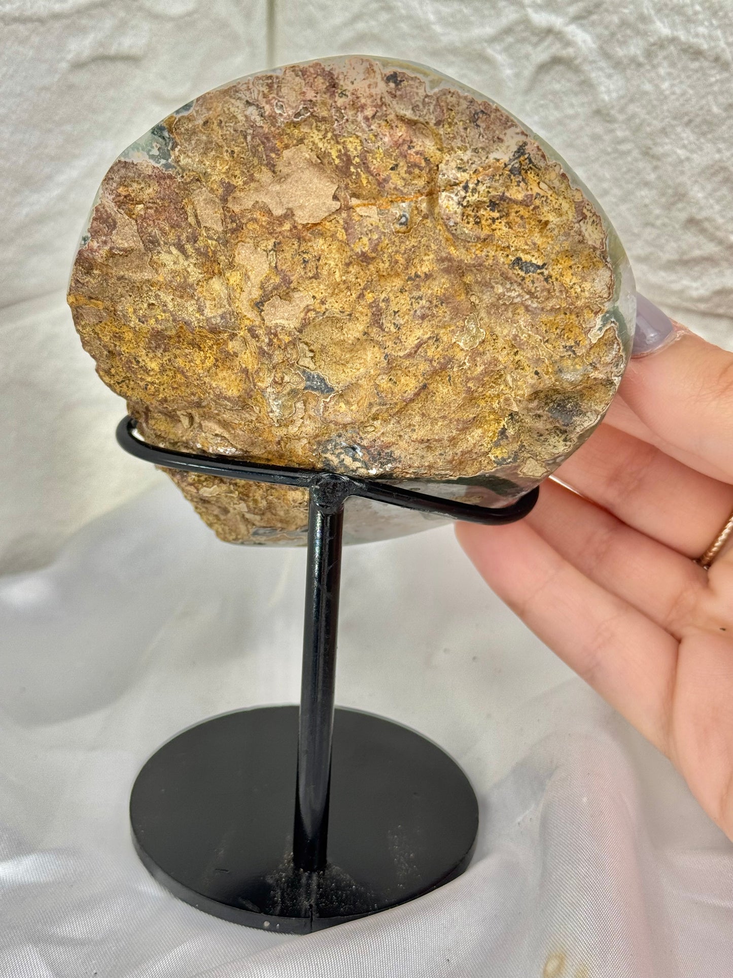 Beautiful amethyst on stand from Brazil