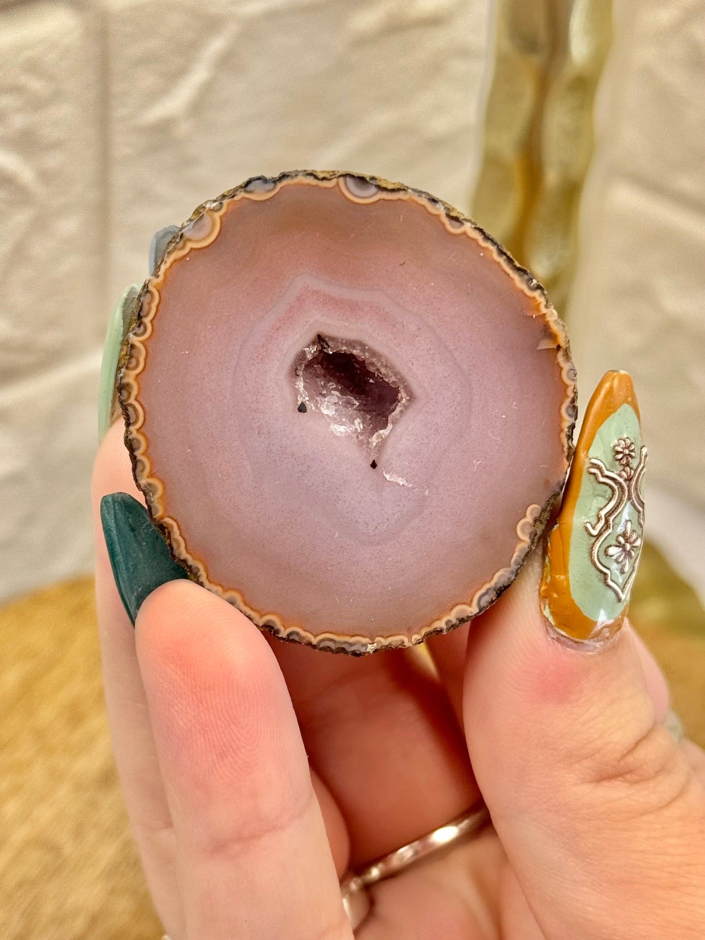You pick! Uncommon pink Zhanguo agates from China