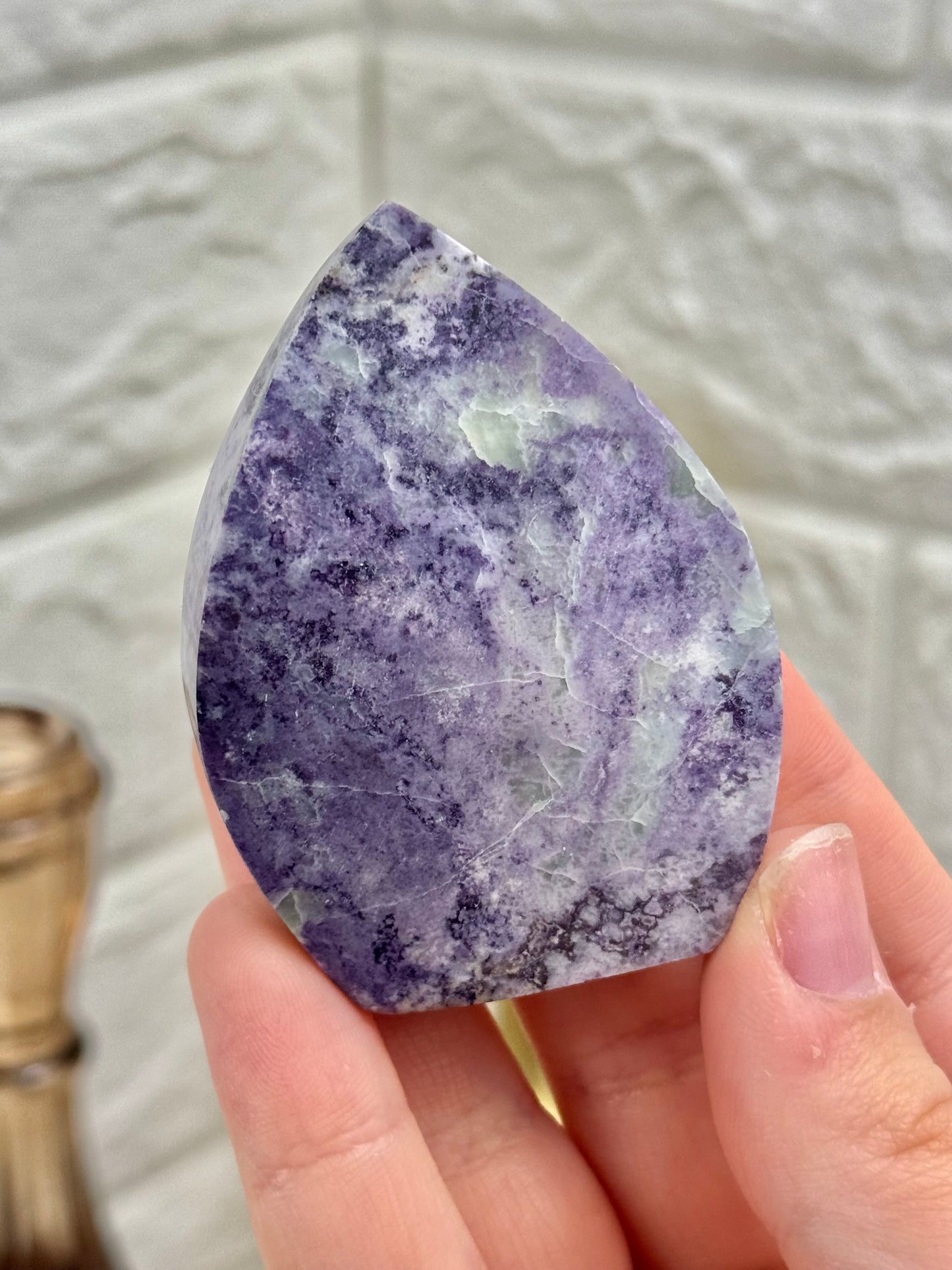 You pick! Bolivianite flames (serpentine in fluorite)
