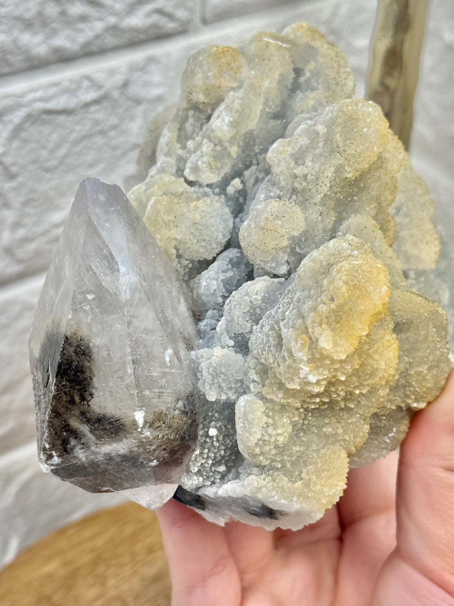 Beautiful statement dendritic “spar” dogtooth calcite w/ quartz from Fujian Province, China