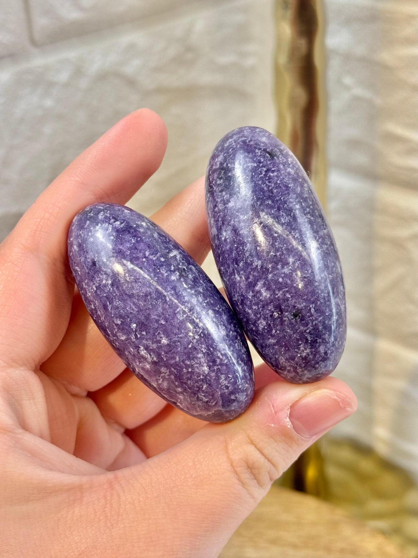 1 beautiful lepidolite shiva