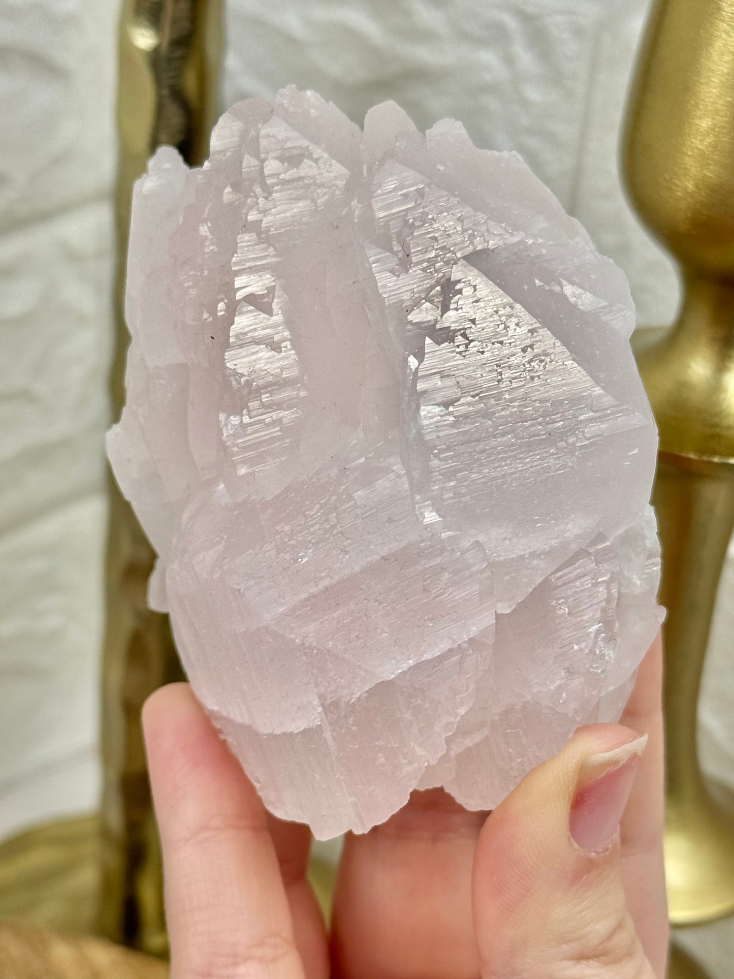 You pick! Incredible UV reactive pink shell calcite from China