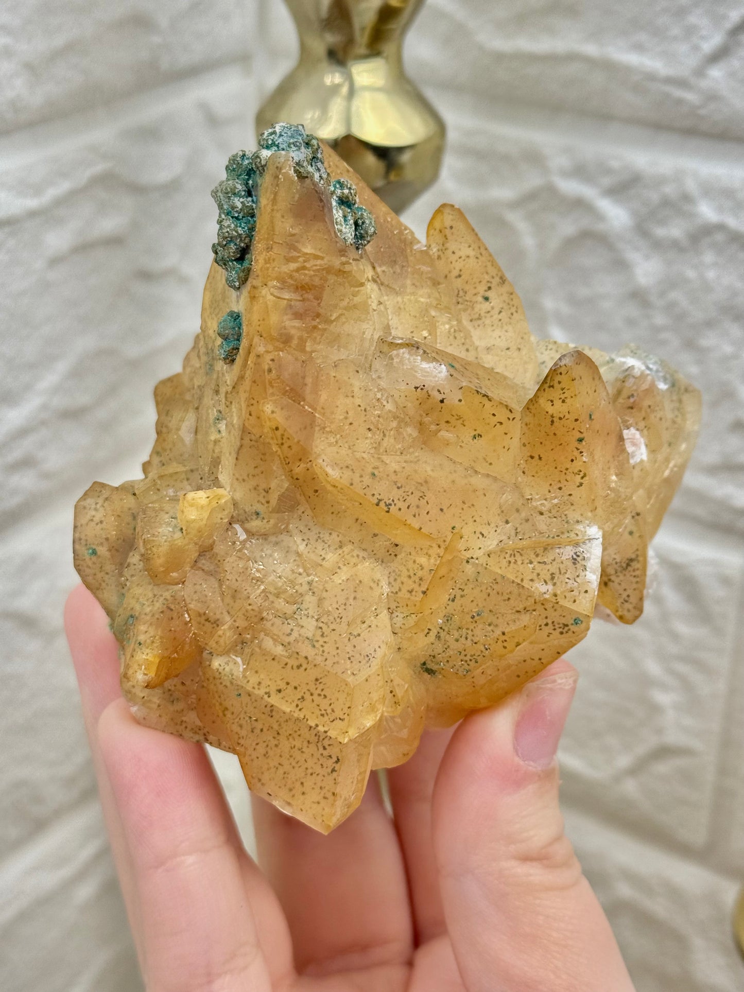 You pick! Naturally iridescent golden calcite from Hunan China
