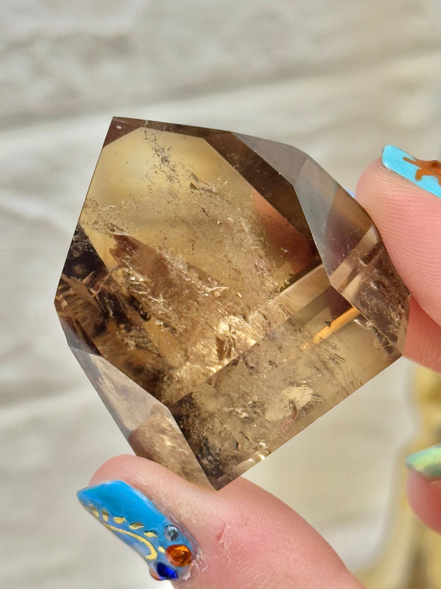 You pick! High quality natural Brazilian smoky quartz towers