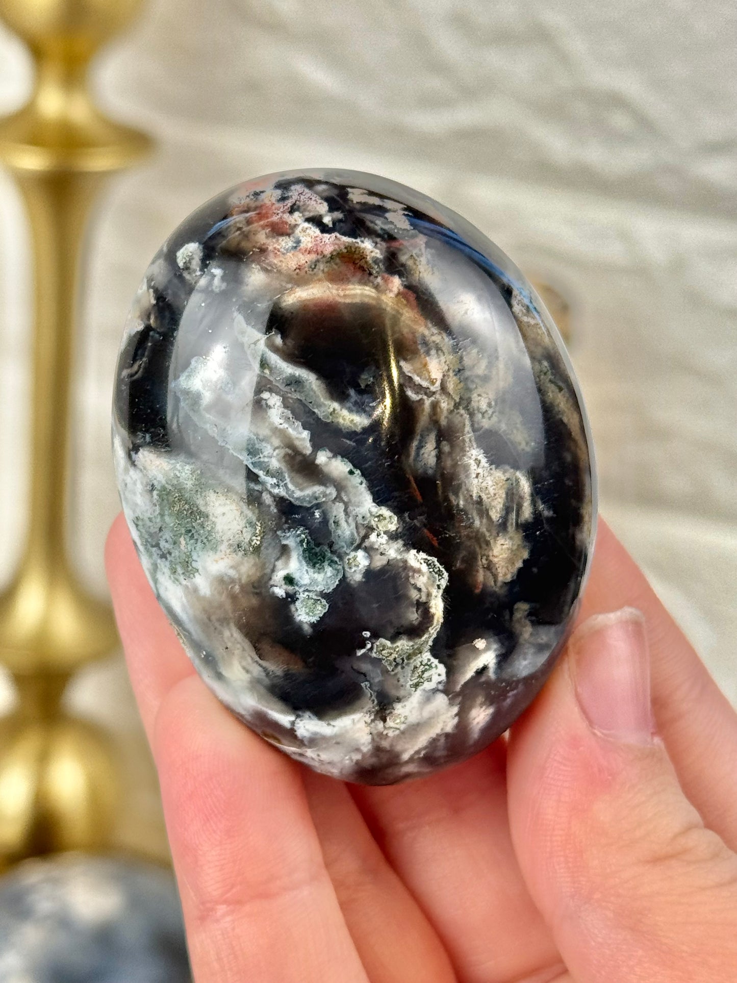 You pick! Cosmic jasper palm stones from Madagascar