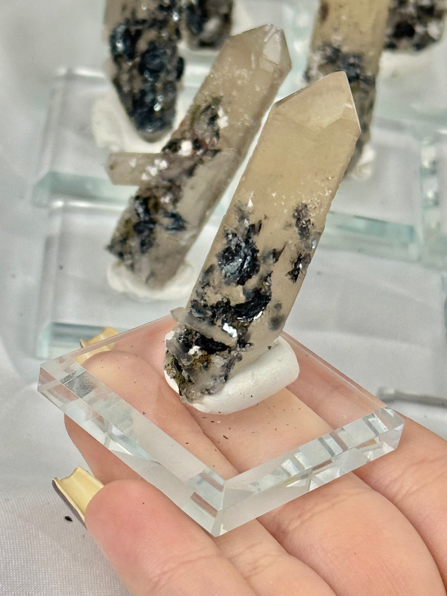 1 unique goethite on quartz specimen from Inner Mongolia, China