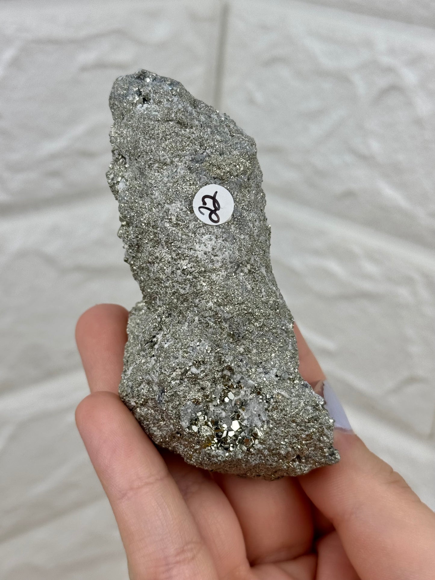 Raw pyrite from Peru