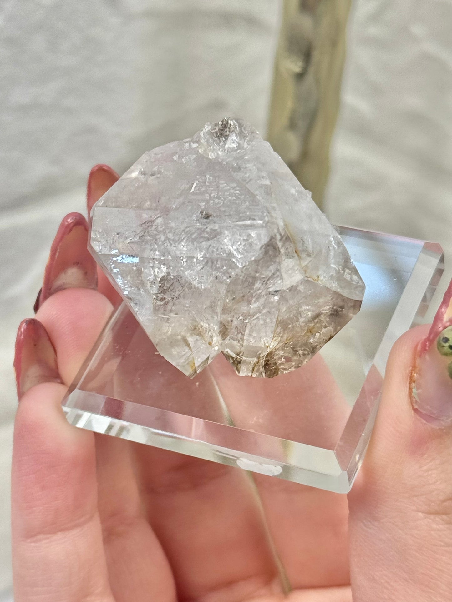 You pick! Herkimer diamonds on stands from New York