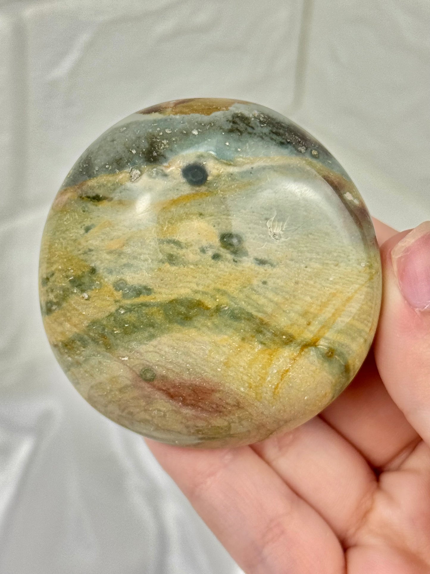 You pick! Sea jasper palmstones from Madagascar